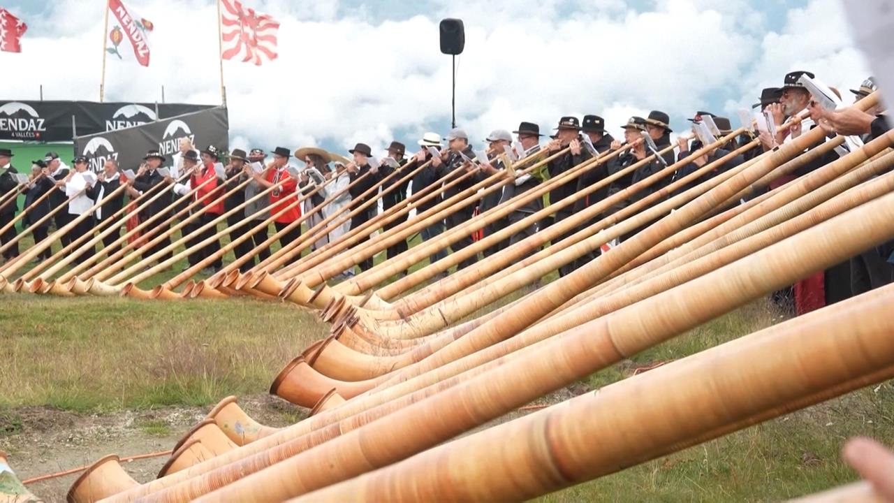 國際阿爾卑斯長號盛會登場　百人齊奏傳承百年傳統文化