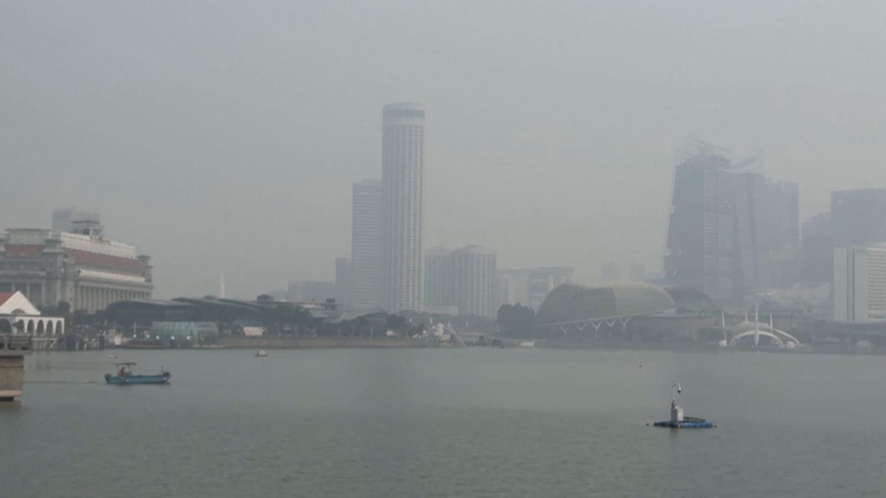 印尼野火霧霾飄鄰國！　新加坡F1照辦　馬來西亞多地停課