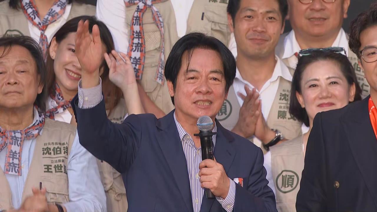 快新聞／沈伯洋競總現場破12萬人！賴清德力挺：台北值得更好的市長