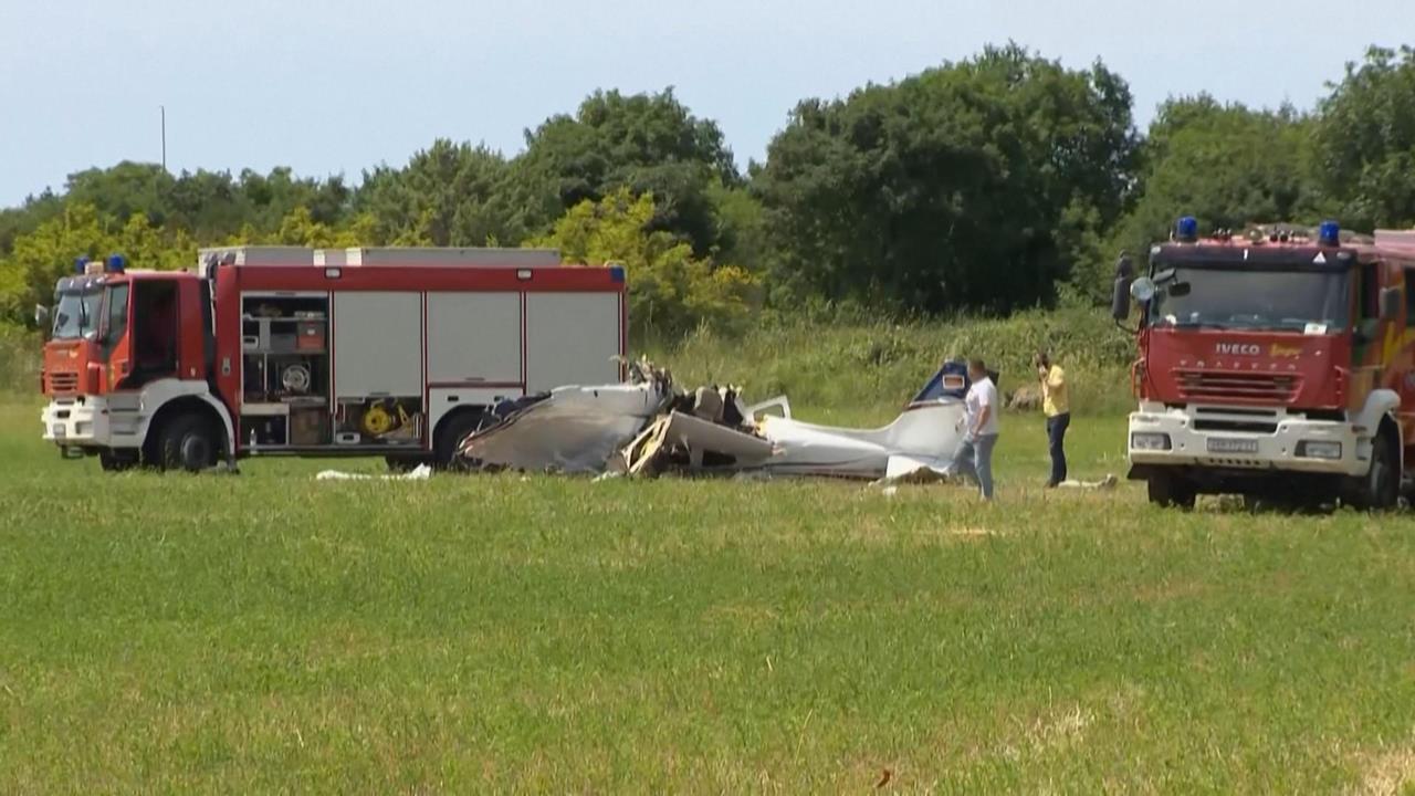 德國飛機起降架毀損釀多傷　克羅埃西亞小飛機墜毀4死