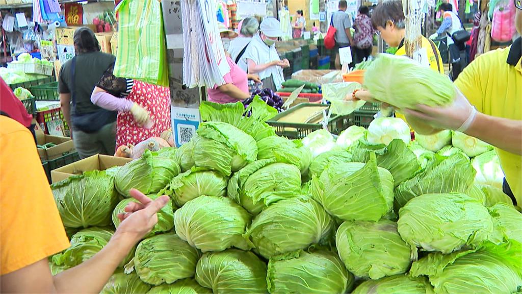 中元普度撞上颱風天　蔬菜批發均價每公斤飆到50.7元