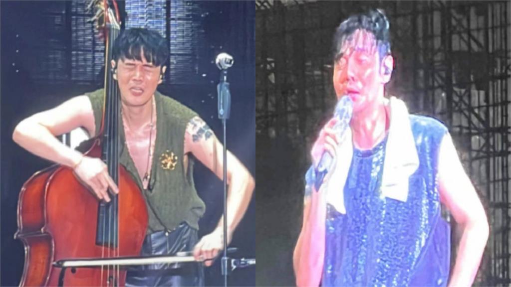 李榮浩暴雨拉大提琴「眼睛睜不開」！悽慘模樣笑翻全網：拉完都喝飽了