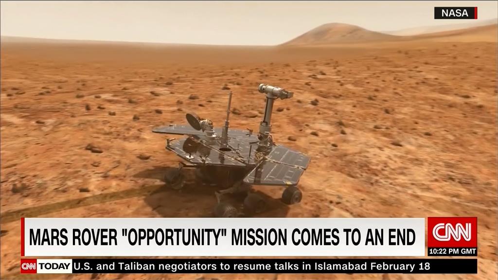 NASA宣布 「機會號」長眠於火星