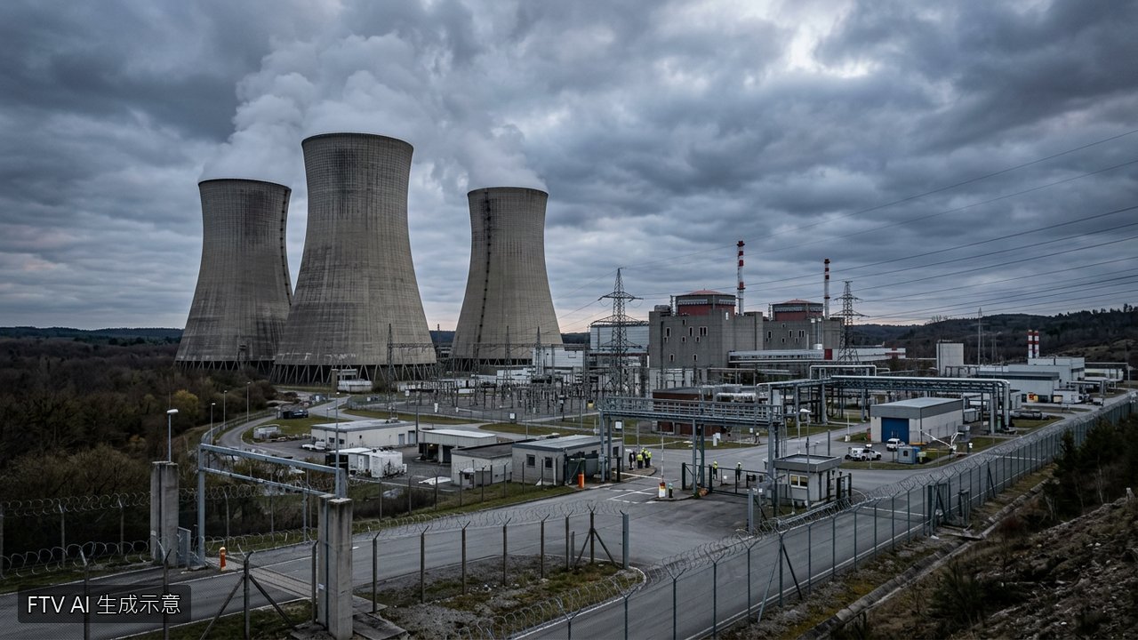 俄庫斯克核電廠冷卻塔遭無人機襲擊 IAEA：未起火