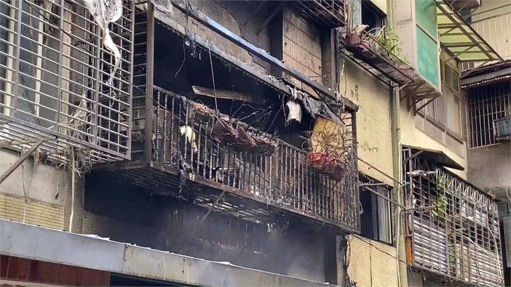 新店公寓大火 婦自行滅火反受困身亡
