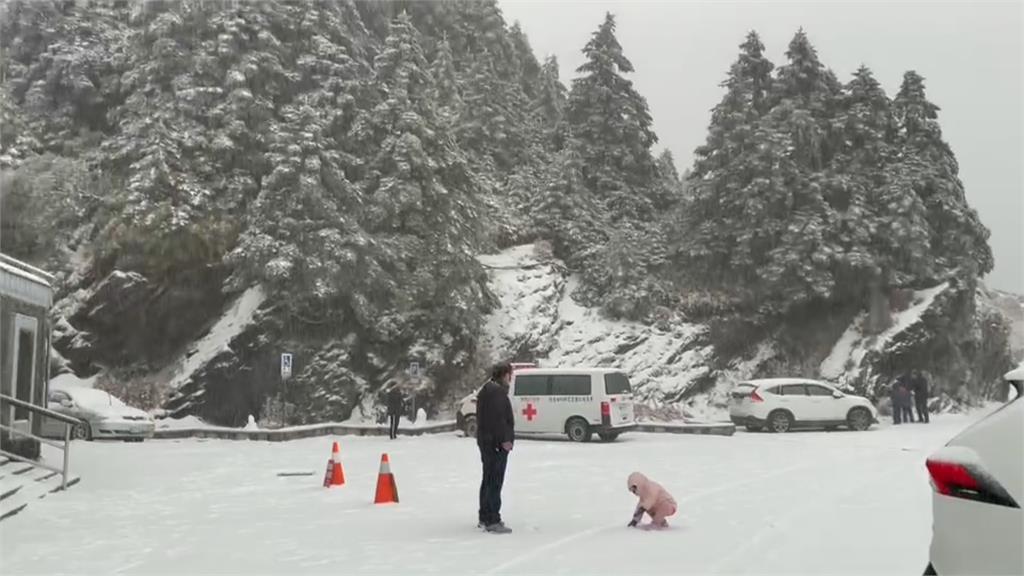 快新聞／追雪族注意！冷氣團來襲高山有望降雪　合歡山路段不排除預警性封路