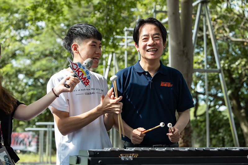 快新聞／建中樂旗聯隊將赴美集訓參賽　賴清德親探班加油：祝福凱旋歸來