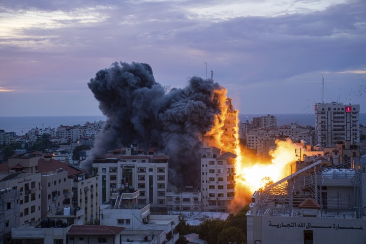 快新聞／以色列開始進攻加薩市中心　宣示摧毀「史上最大恐怖基地」