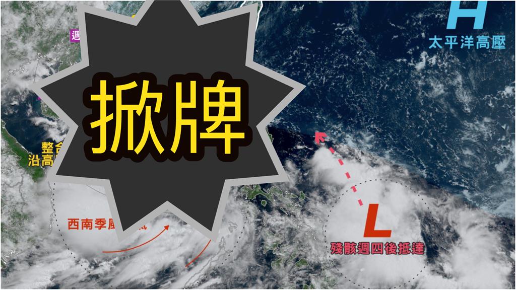 準颱風「蝴蝶」撲台機率掀牌了！路徑C轉北上「直逼中國」專家：仍有變數