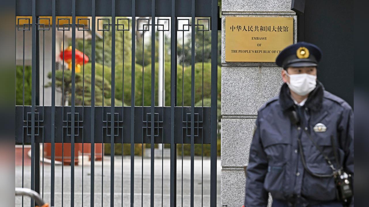 日男持刀闖中駐日使館！　嗆殺中國外交人員