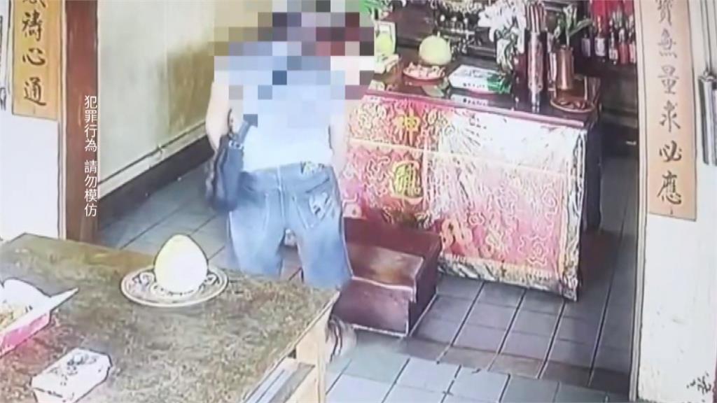 犯案前擲筊徵求同意　竊嫌偷走神明「金牌」
