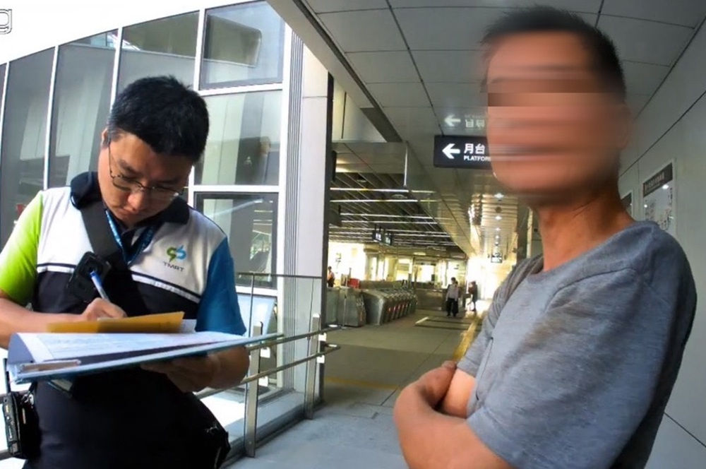 按下高鐵站手扶梯緊急停機鈕　48歲男手癢吞1萬元罰單