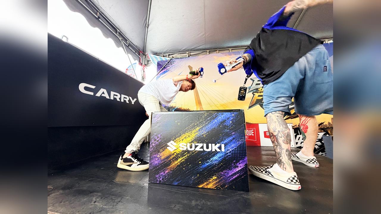 SUZUKI CARRY跨界陀螺賽事　8.5尺大貨台成「戰鬥舞台」商用車新潮流