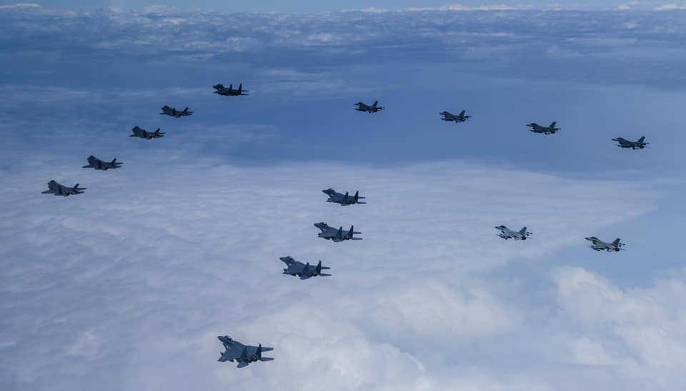 快新聞／北朝鮮150架戰機升空　南韓首次出動F-35A隱形戰機