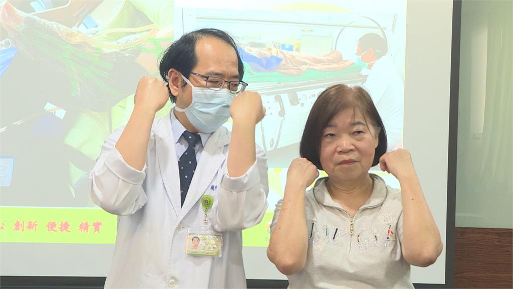 7旬婦摔車手骨粉碎性骨折　靠「雙壓」軟硬兼施治療