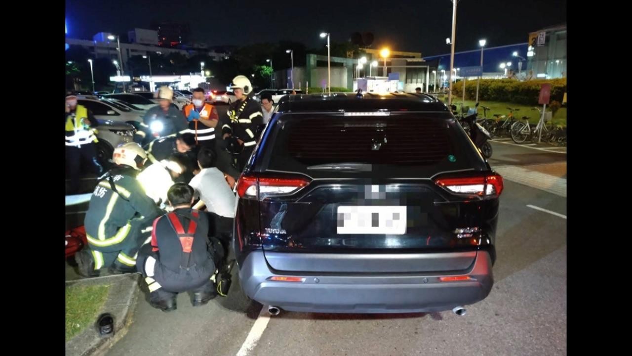 松機停車場死亡車禍! 66歲男接機遭撞命喪輪下