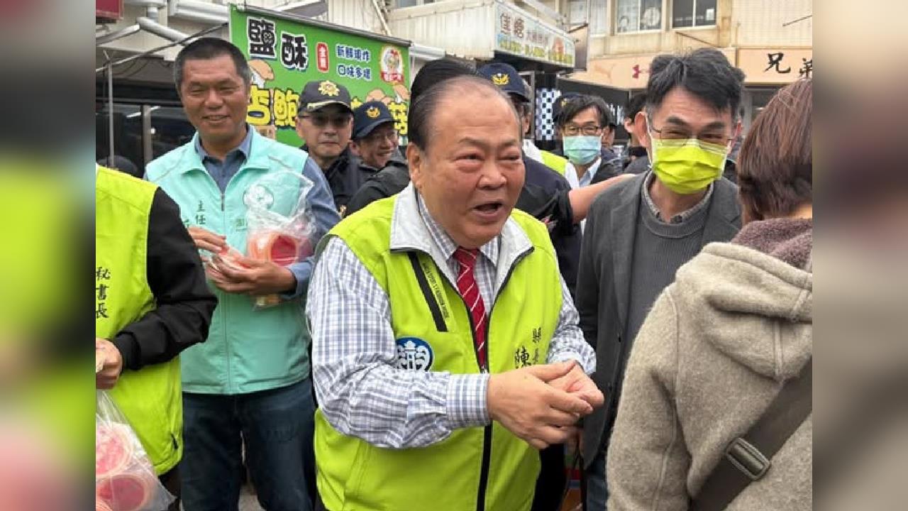 快新聞／到院前無呼吸心跳！澎湖縣長陳光復摔倒昏迷　民進黨回應了