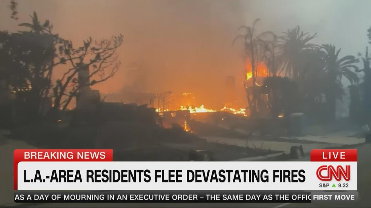 洛杉磯年初野火釀12死  司機放火後冷血拍片恐判死