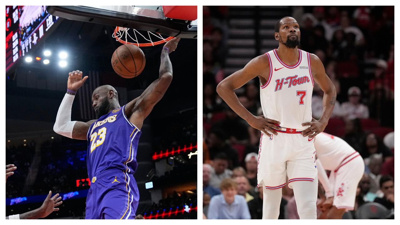 NBA(影)／詹皇季後賽首輪將對決「死神」！史上最強悍敵手可能最後一次碰面
