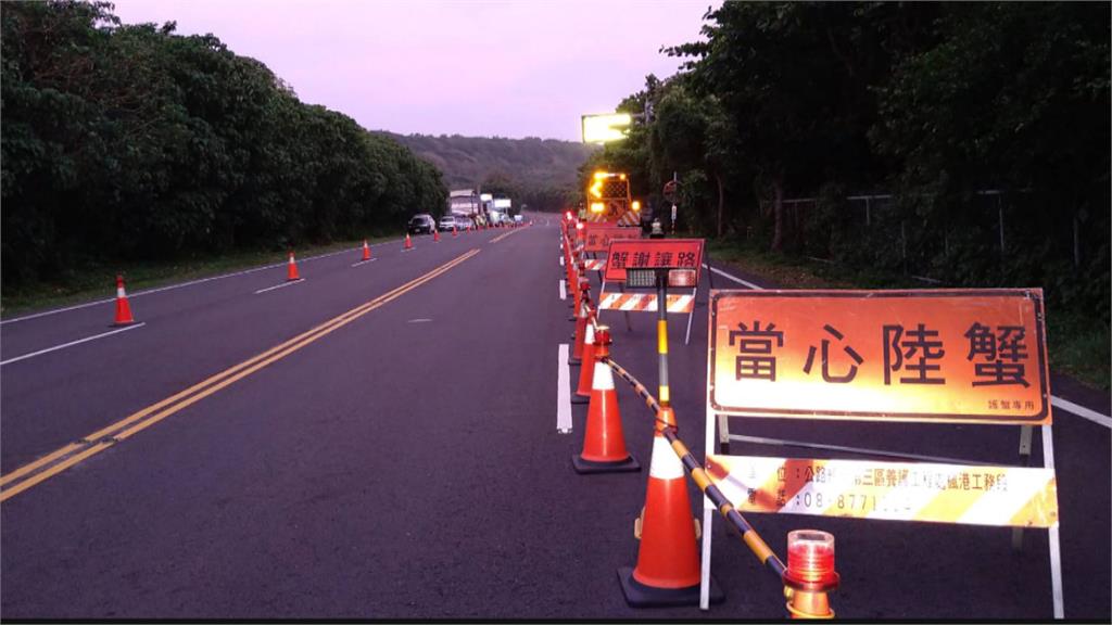耗資6千萬打造安全路　墾丁「護蟹廊道」7月啟用