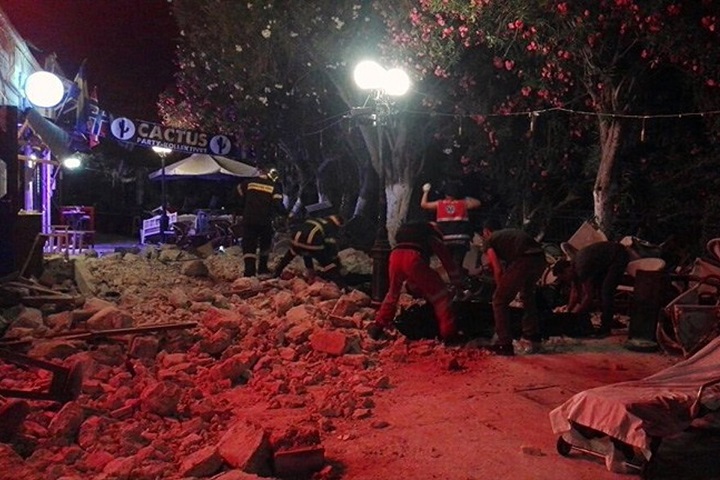 土耳其、希臘傳6.7強震 至少兩人死亡