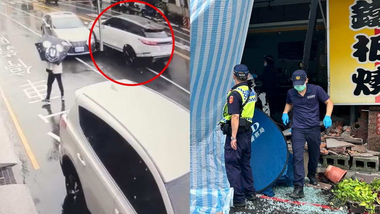 台中男開車突逆向撞店慘死!頸部「離奇刀傷」大噴血…車內驚見一疊15萬現金