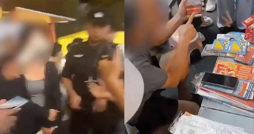女子路邊攤刮中百萬大獎！老闆稱「她沒付錢」秒搶彩券　鬧到警察來了
