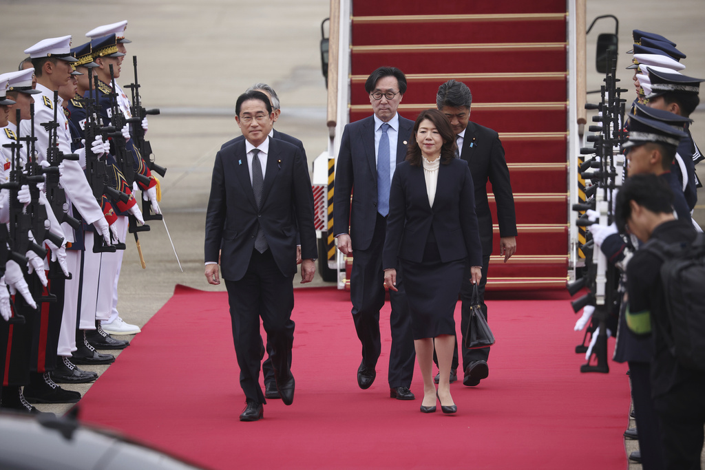 岸田首相回訪南韓　完成「穿梭外交」　下午將會尹錫悅