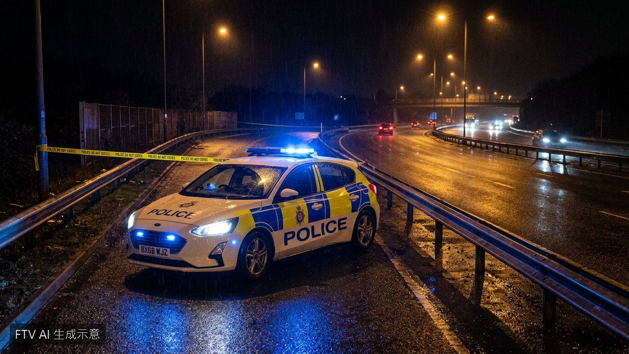 英國逆向車禍奪7命　警方逮捕12名組織犯罪嫌犯