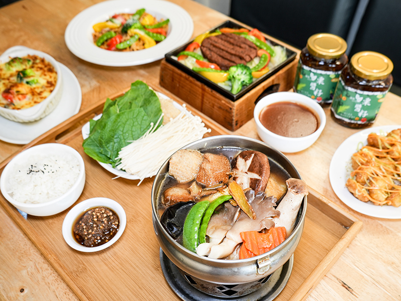 員林茹素者的美食天堂「蓮鋐中西式素食」讓蔬食美味再升級