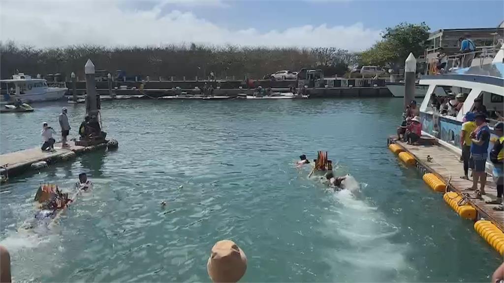 台南週六飆全台最高溫40.1度　恆春觀林寺水中扛轎復辦