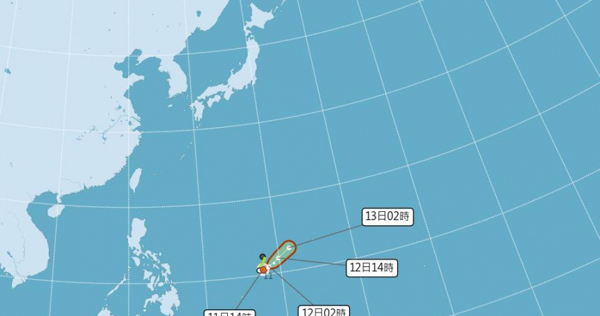 颱風「鸚鵡」生成！對台影響出爐　明冷氣團南下低溫探10度↓
