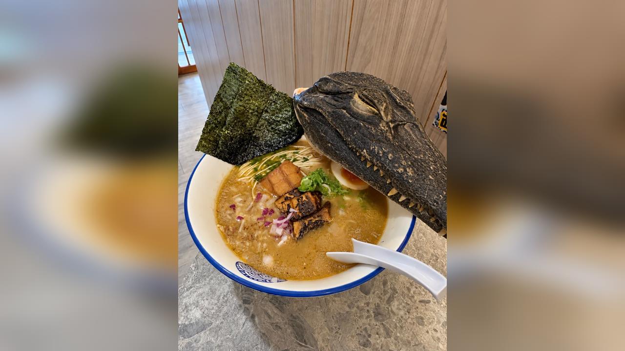 限量20碗　台南拉麵店突發奇想　推鱷魚拉麵引爆話題