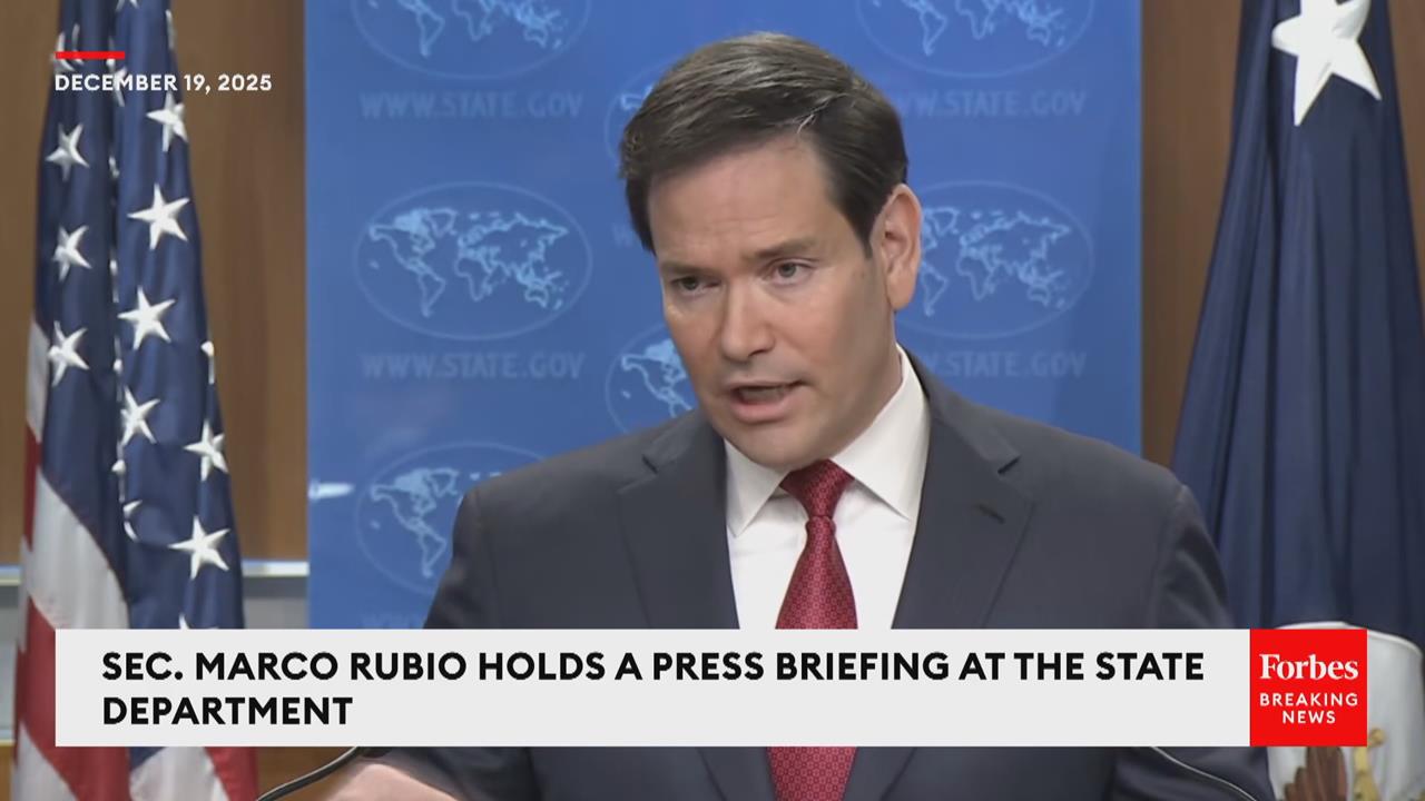 國務卿年終記者會　盧比歐：美日同盟中續和中國合作取平衡