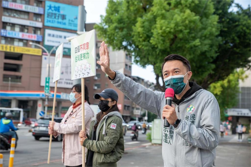 快新聞／楊宗澧角逐民進黨市議員初選　蔡其昌、林靜儀來相挺：北區唯一支持