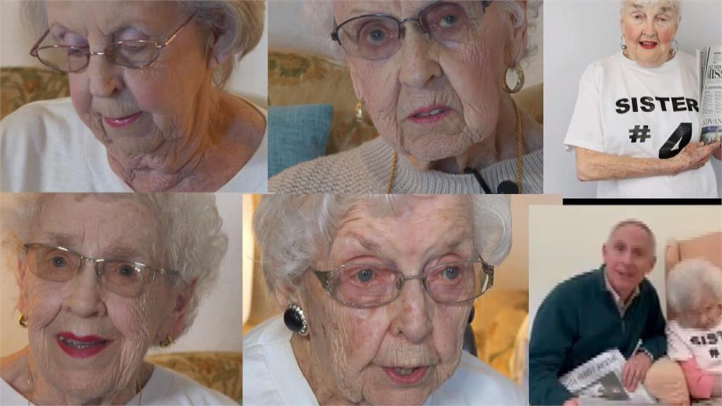 大姊破百歲！六人加總570歲　美國六姊妹挑戰最長壽姊妹紀錄