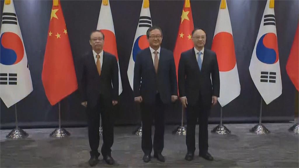日韓中外交高官會議　證實12月將舉行3國領袖峰會