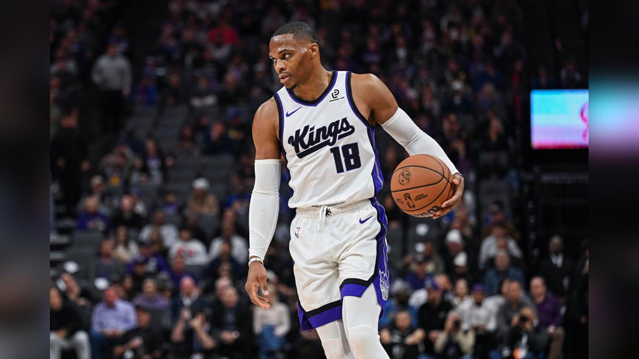 NBA(影)/山中無老虎? 國王戰勇士大咖都缺席 威少搶鋒頭還創紀錄