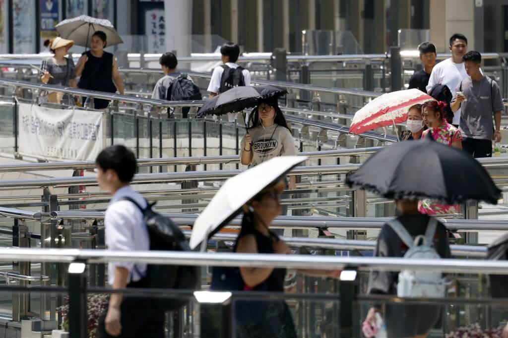 快新聞／日本熱爆！東京連9天破攝氏35度　追平「猛暑日」紀錄