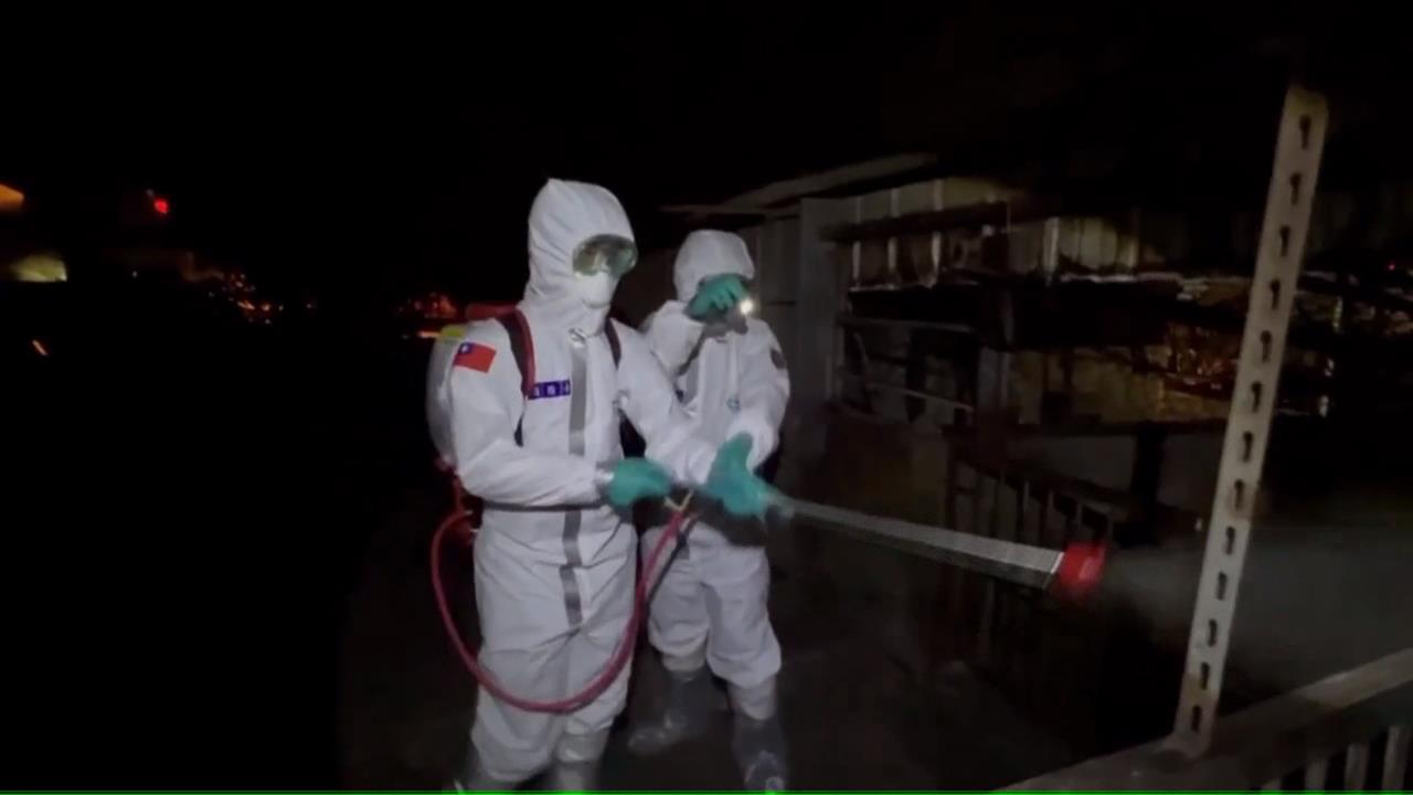 梧棲豬農住家大門.車輛均陽性 專家拋"全場焚燒"杜絕