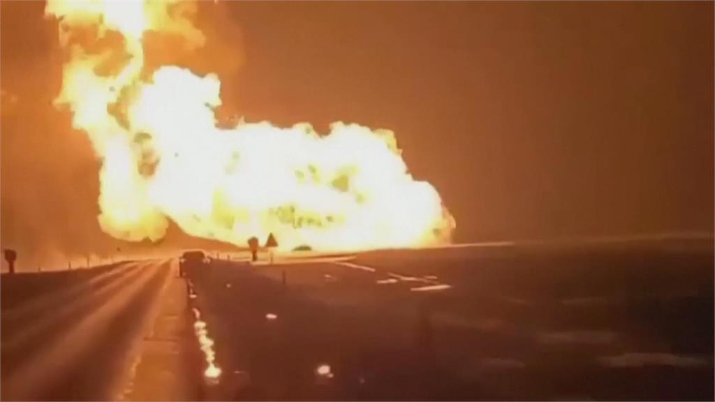 立陶宛天然氣管線發生爆炸　火焰噴出高達50公尺
