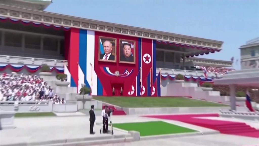 平壤大陣仗歡迎貴賓　普丁、金正恩輪流當司機為對方開車