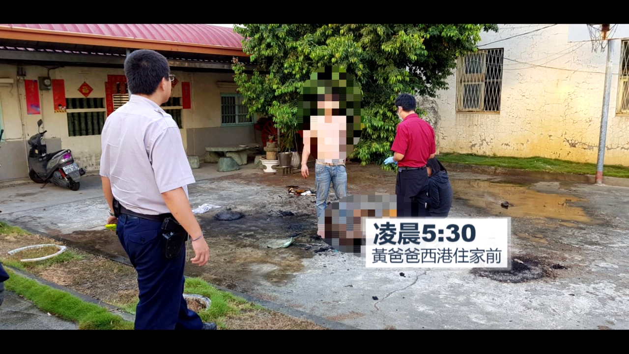 助理酒後鬧陳怡珍住處 父勸阻不成淋汽油自焚