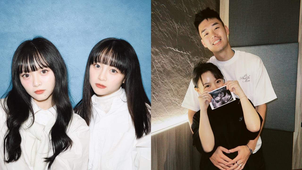 雙胞胎正妹同框!陳詩媛挺孕肚合體姊姊 王齊麟留言竟洩「寶寶性別」