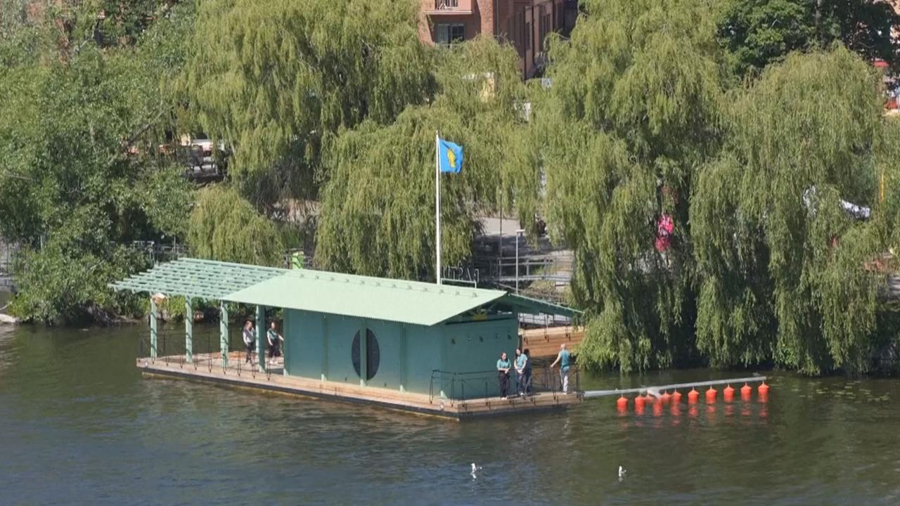 瑞典斯德哥爾摩開首家公共桑拿浴　洗完桑拿轉身跳湖！體驗冷熱交替
