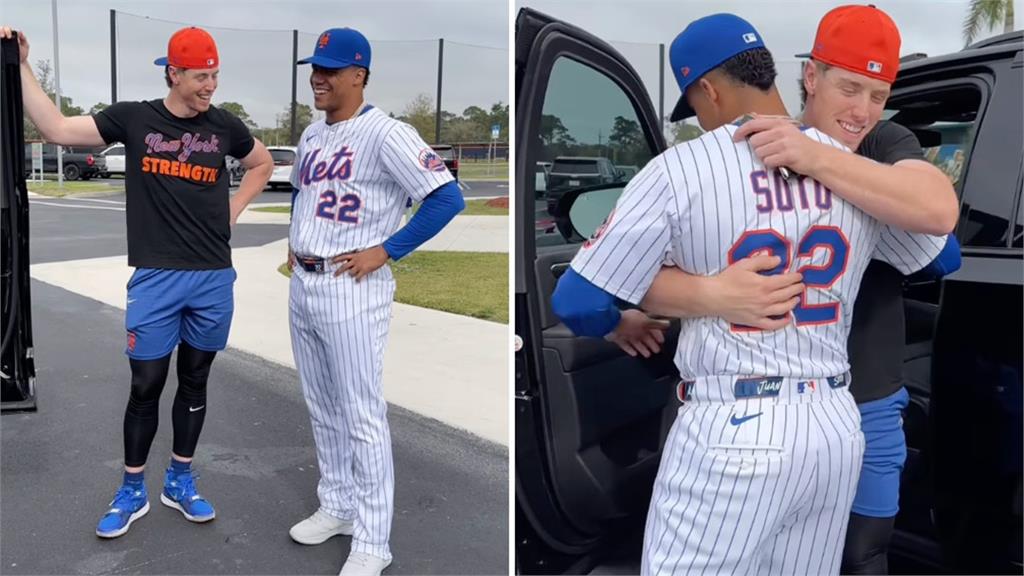 MLB(影)／學大谷送汽車！隊友讓出背號　大都會索托表達感謝豪氣送跑旅車