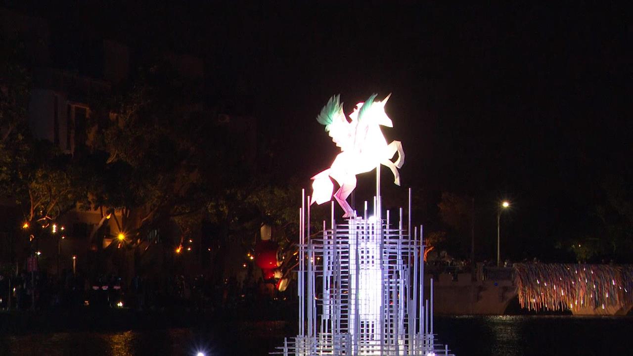 2026月津港燈節浪漫登場　黃偉哲﹑陳亭妃共同點燈揭幕