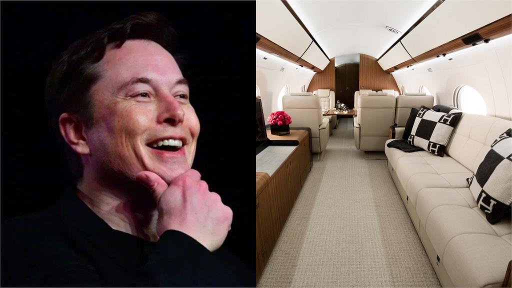 世界首富沒有房子!馬斯克20億私人飛機曝光 飛1小時噴10萬