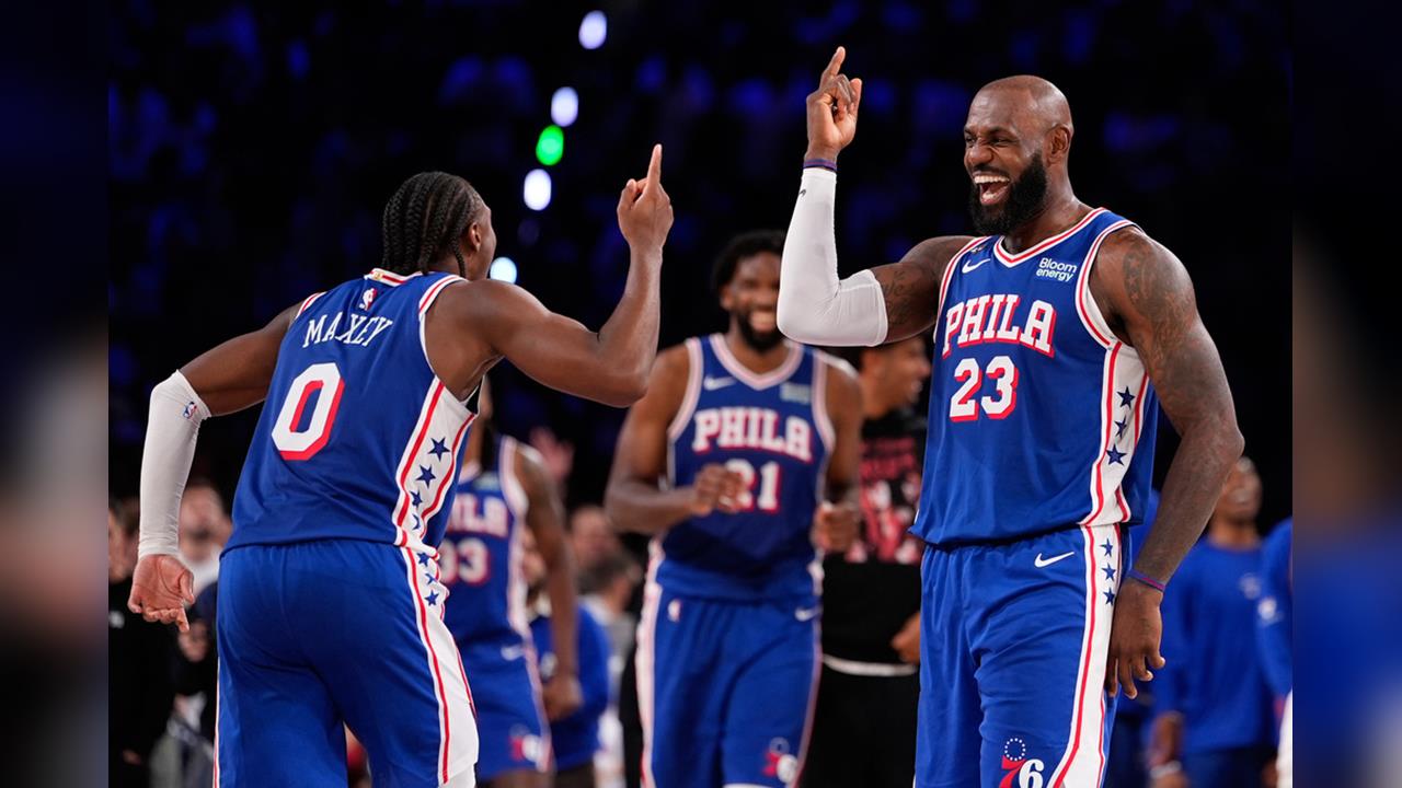 NBA(影)／76人29分落後演超狂大逆襲創隊史紀錄！詹皇嗨喊：差點把屋頂掀翻了