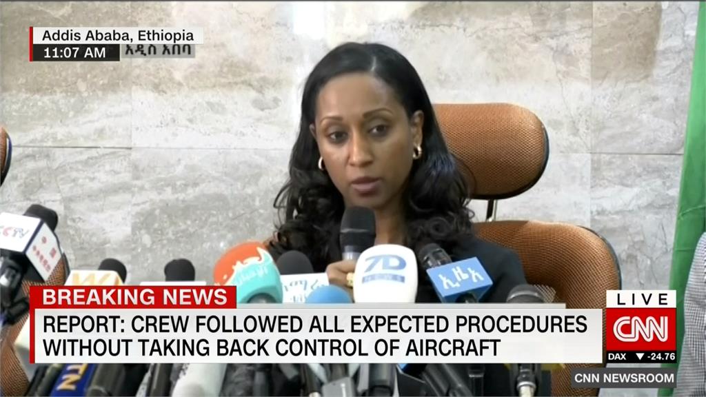 衣索比亞航空難調查 機師遵照波音程序仍墜機